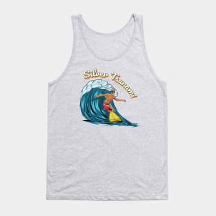 Silver Tsunami Tank Top